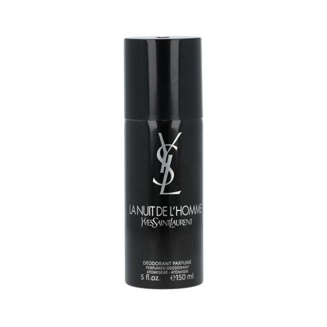 yves saint laurent la nuit de l'homme deodorant spray 150ml|LA NUIT DE L'HOMME DEODORANT .